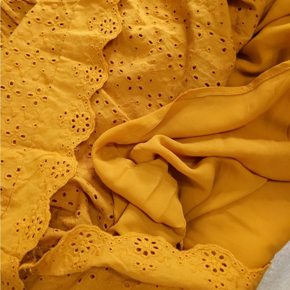 👯♀️Host Pick⚡️Knox Rose Ruffle Sleeve Eyelet A-Line Dress - Picture 10 of 11